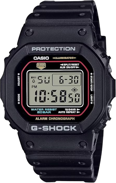 Casio DW-5600RL-1ER black digital watch