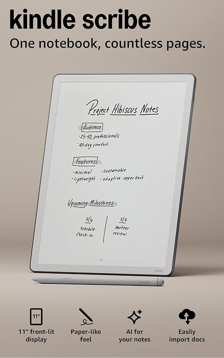 Amazon Kindle Scribe 32GB with pen