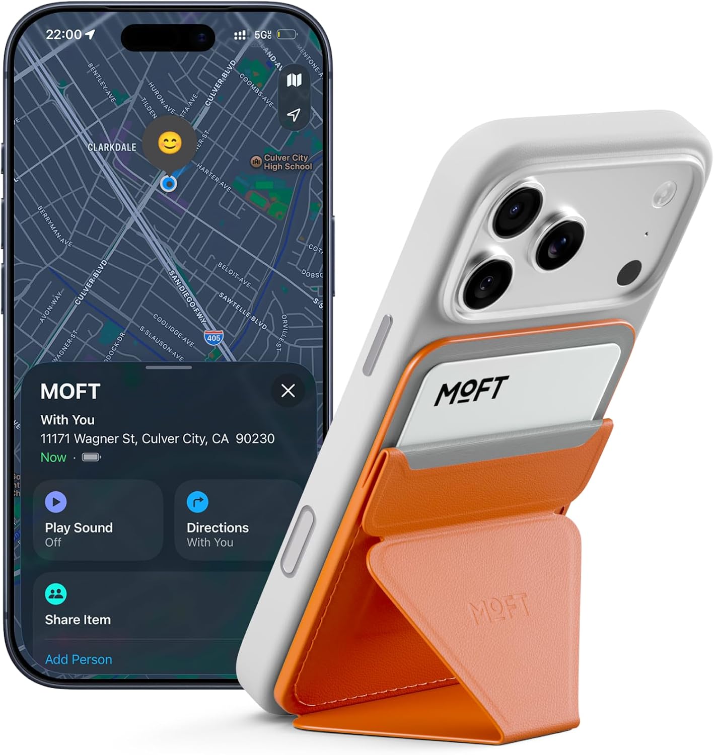 MOFT Trackable Tripod Wallet MagSafe