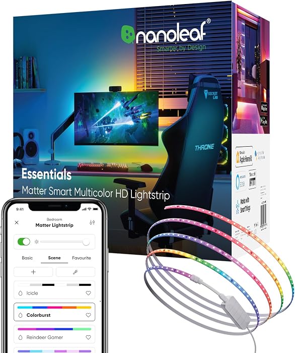 Nanoleaf Essentials Matter RGBW lightstrip